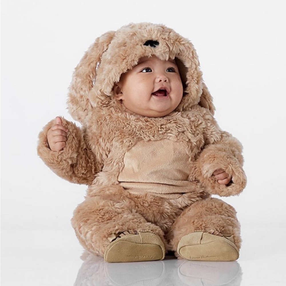 Pottery Barn Kids Plush Teddy Bear Costume in Light Brown